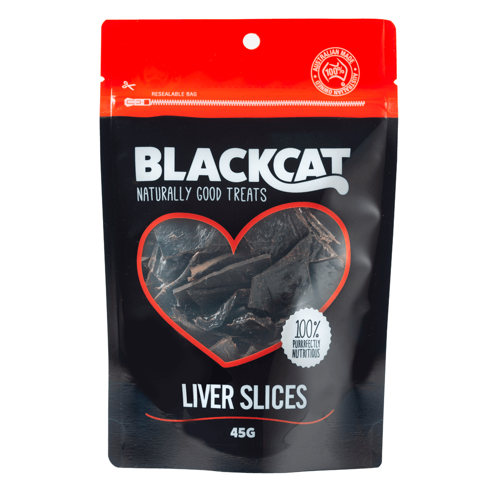 Black Cat, Liver Slices 45gm