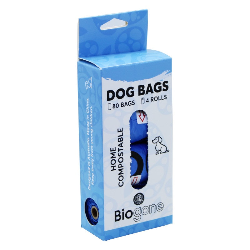 Biogone, Home Compostable  Poo Bags 4 Pack