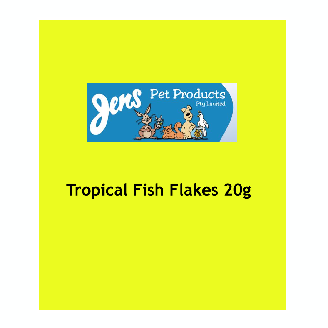 Jens, Tropical Fish Flakes