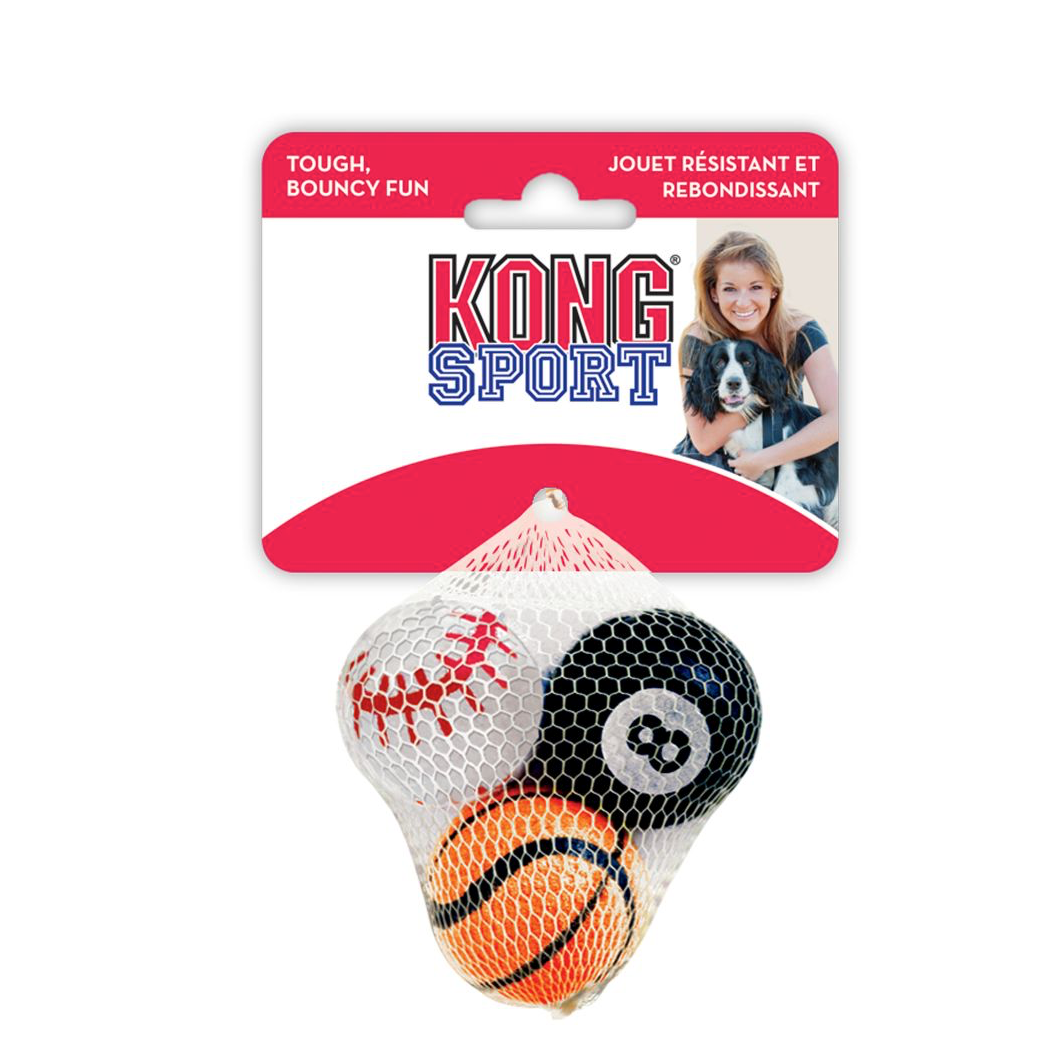 Kong, Sport Ball 3 Pack (M)